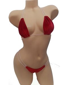2 pc   X-Mas  Wire Bikini    B-410 